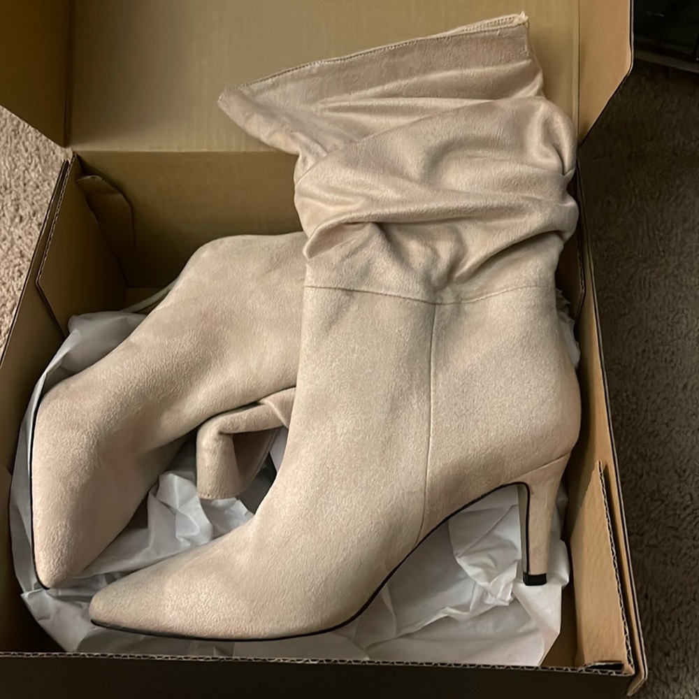 Slouchy Heeled Boot